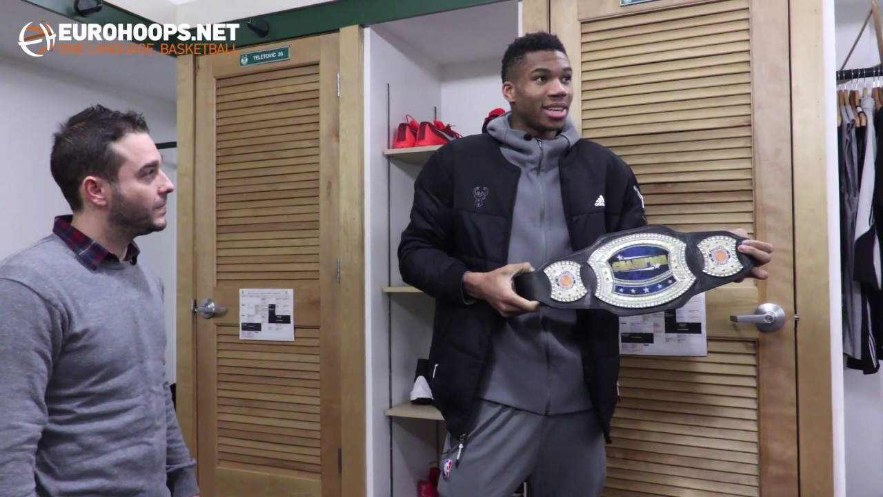 Giannis Antetokounmpo hosting Eurohoops! Part 4