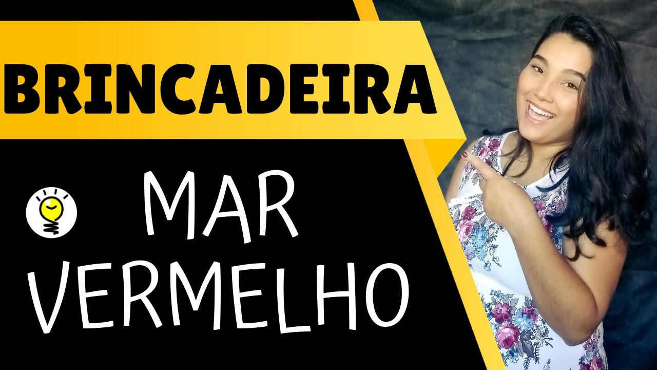 Brincadeira Podemos Passar o Mar Vermelho - Brincadeira Para EBD Infantil