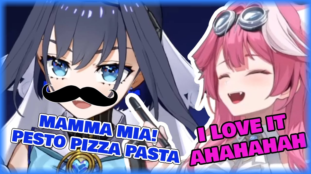 Raora's Hilarious Reaction To Kronii Speaking Italian!