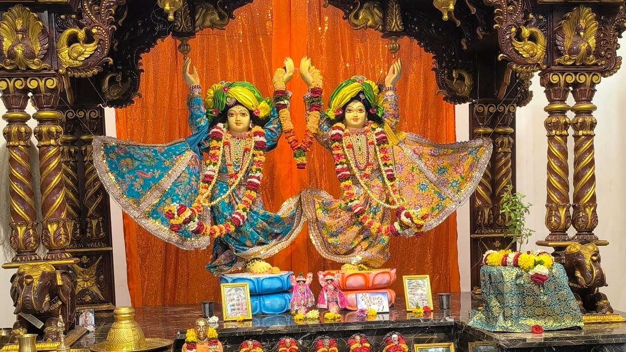 📍Isckon gokulam# miyapur  haydrabad  gaur nitai,🙏