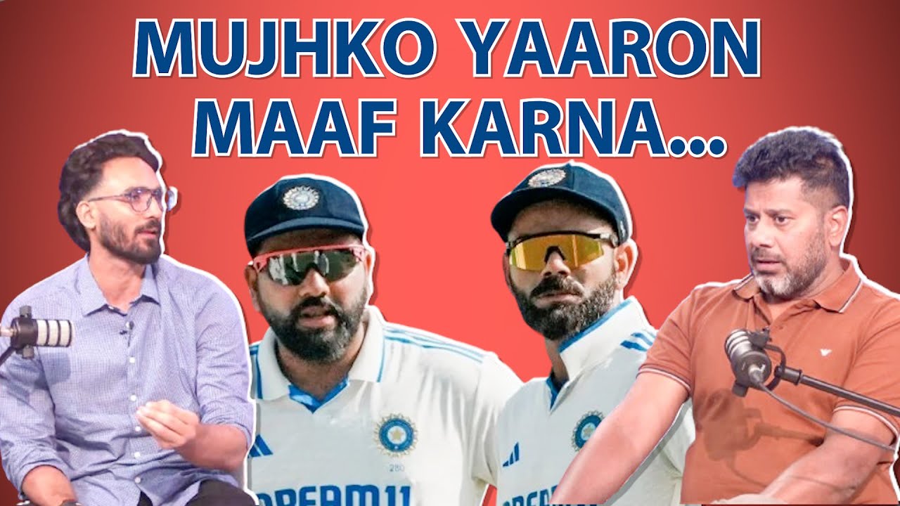 🔴VIKRANT UNFILTERED EP 9: KYA BORDER GAVASKAR TROPHY DECIDE KAREGI VIRAT KOHLI-ROHIT’S FUTURE?