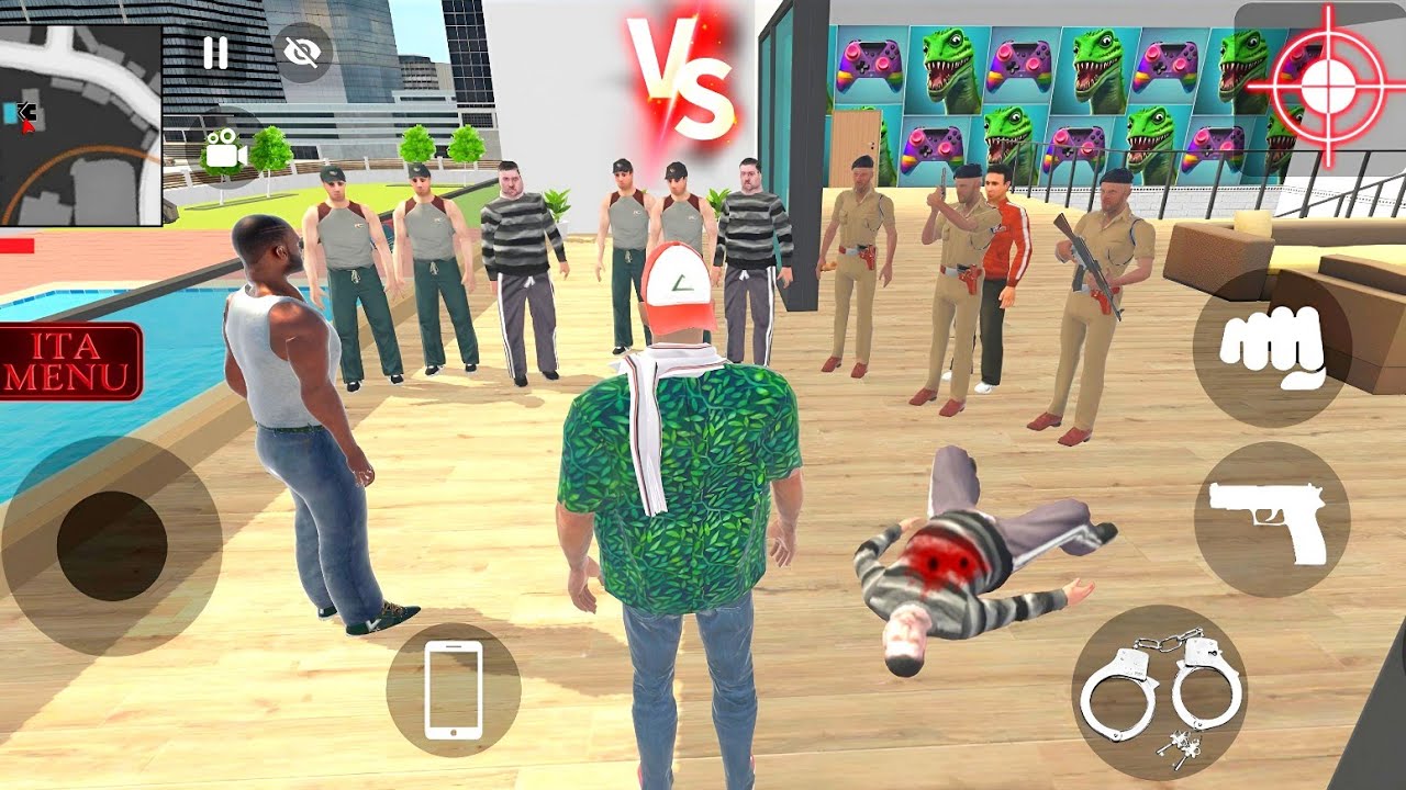 😱 Franklin Ki Khatarnak Ladayi Ho Gayi 💥😡 Indian Theft Auto 💥😱 New Update New Cheat Code 
