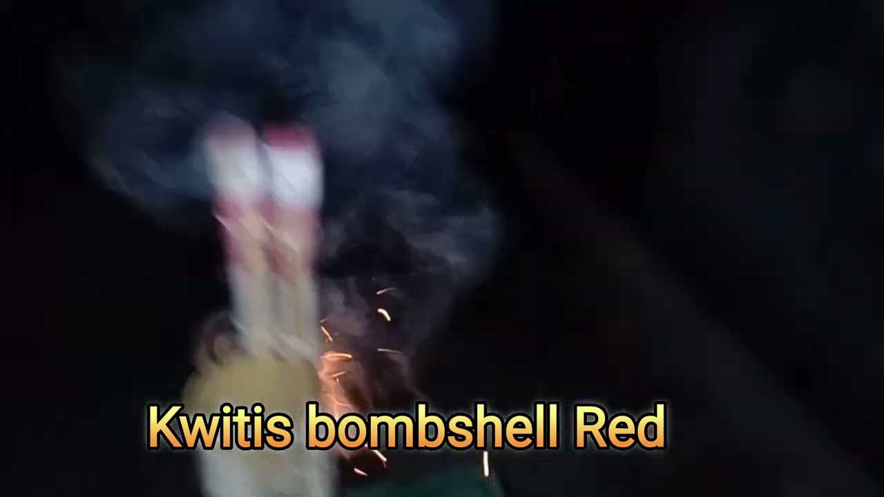 Test fire Kwitis bombshell by Lebrilla Fireworks! Quality