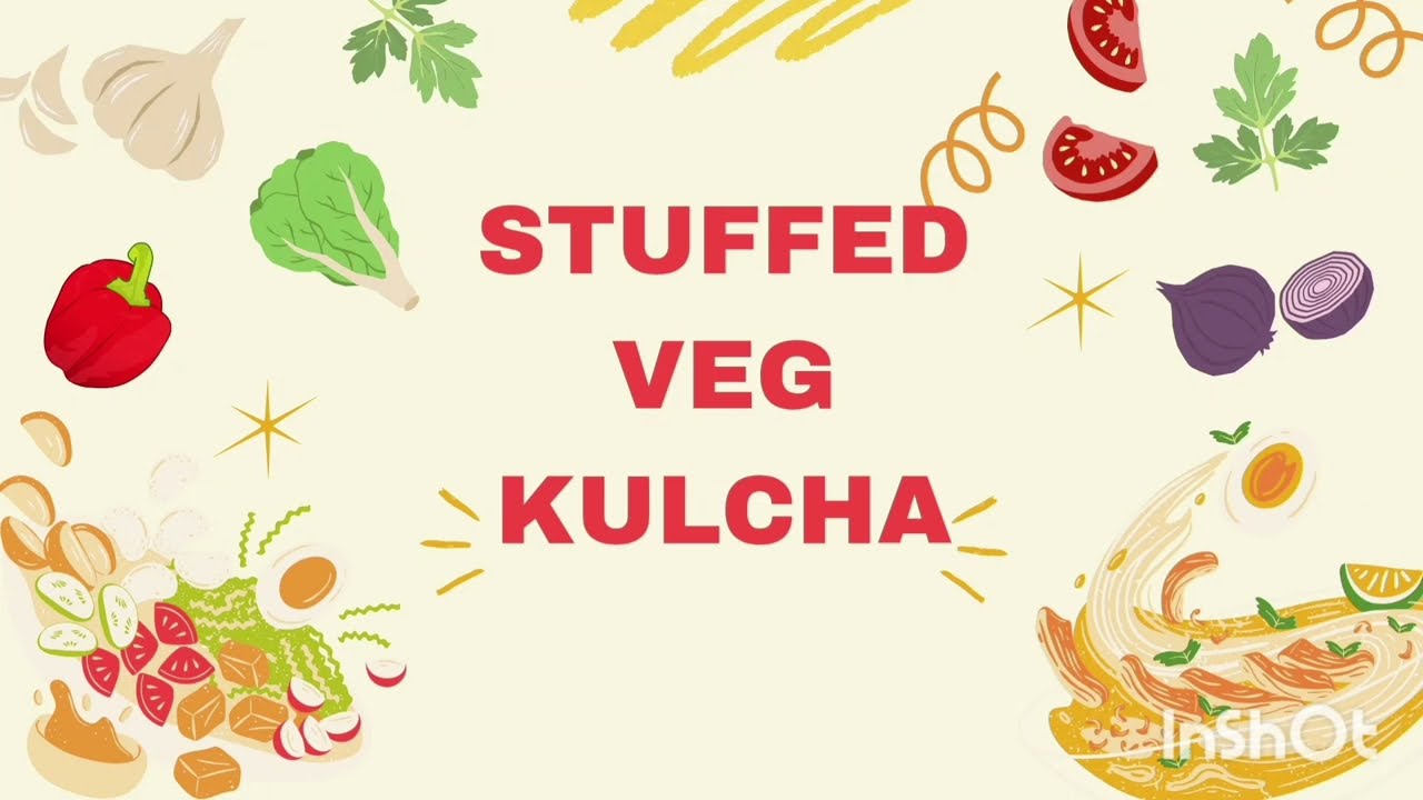 Stuffed veg kulcha ...kuch different..tasty...