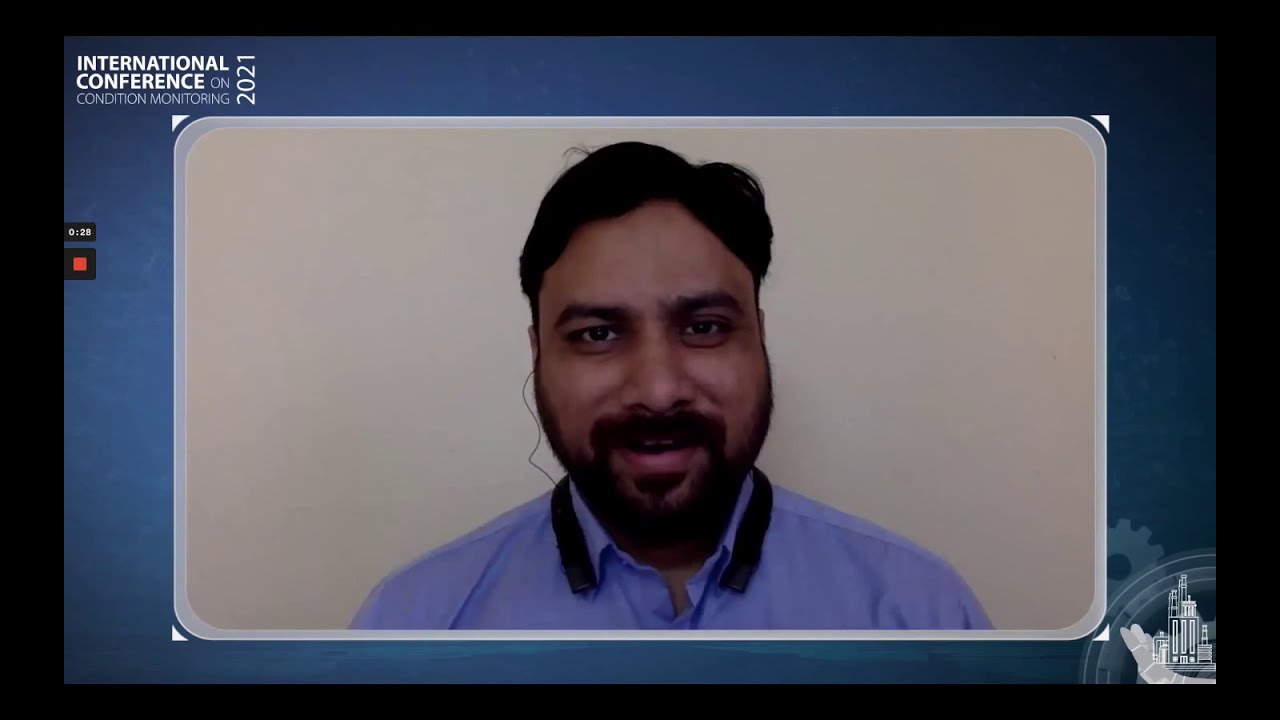 Achieve reliability through oil reclamation at ICCM2021 by Anshuman Agrawal.
