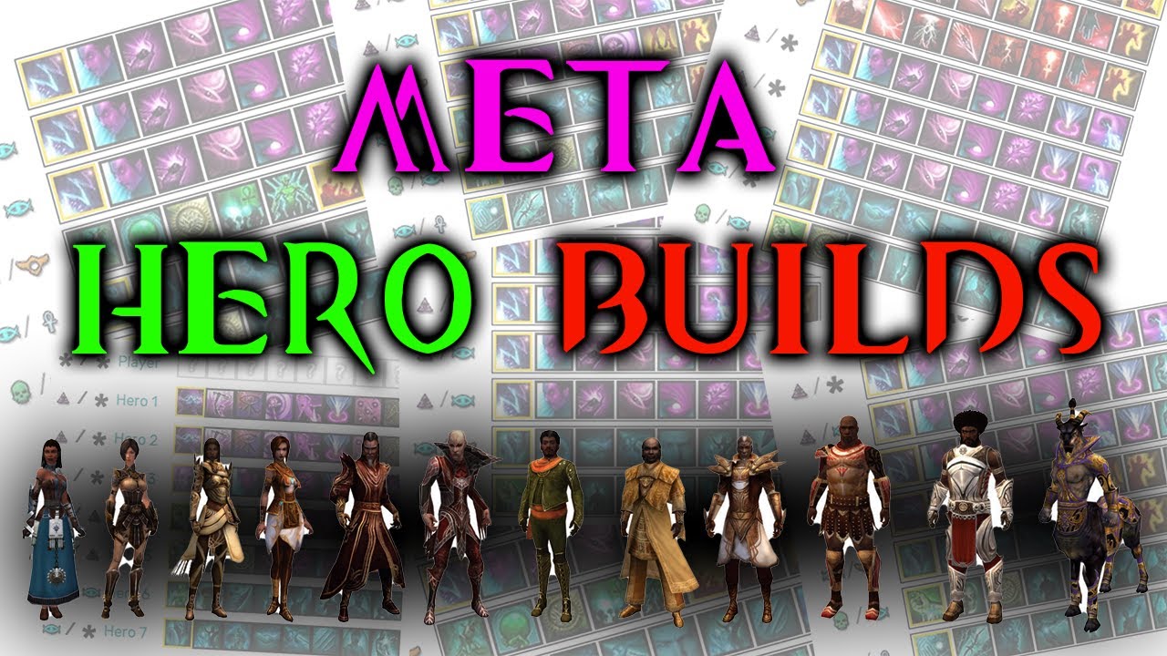 Мета-герои и сборки игроков [команды из 3-5-7 героев] - Guild Wars1