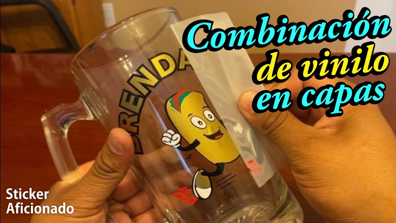 Combinando vinilo en capas
