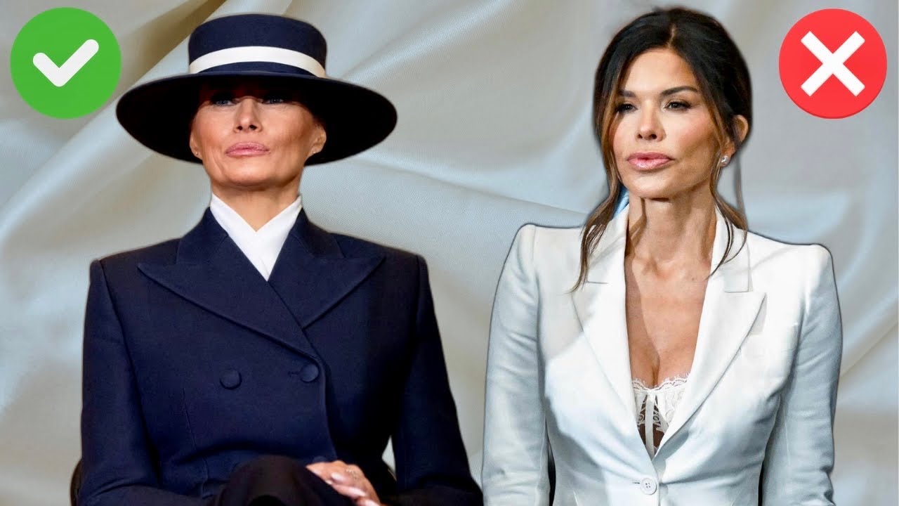 Cuando el dinero no compra la clase: Melania Trump vs Lauren Sanchez