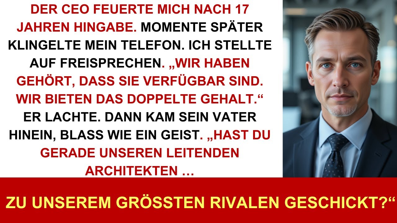 Nach 17 Jahren: Chefarchitekt als „veraltet“ gefeuert – seine Rache lähmt die Firma
