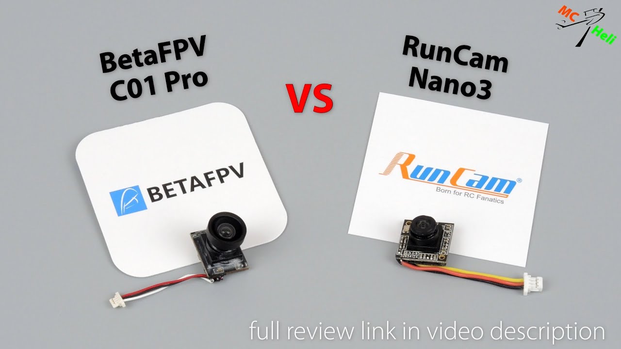 BetaFPV C01 Pro vs RunCam Nano3