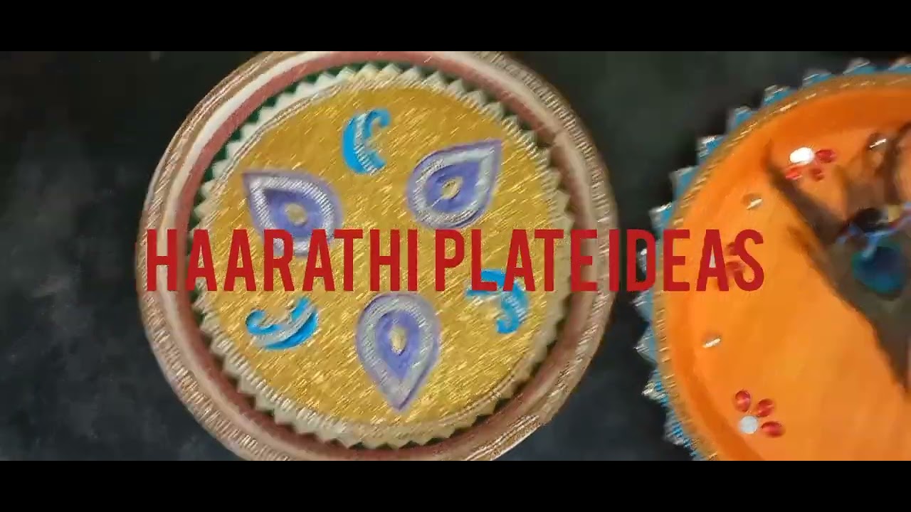 Harathi plate ideas for wedding #art #handmade #harathiplate #decorationideas #marriage.