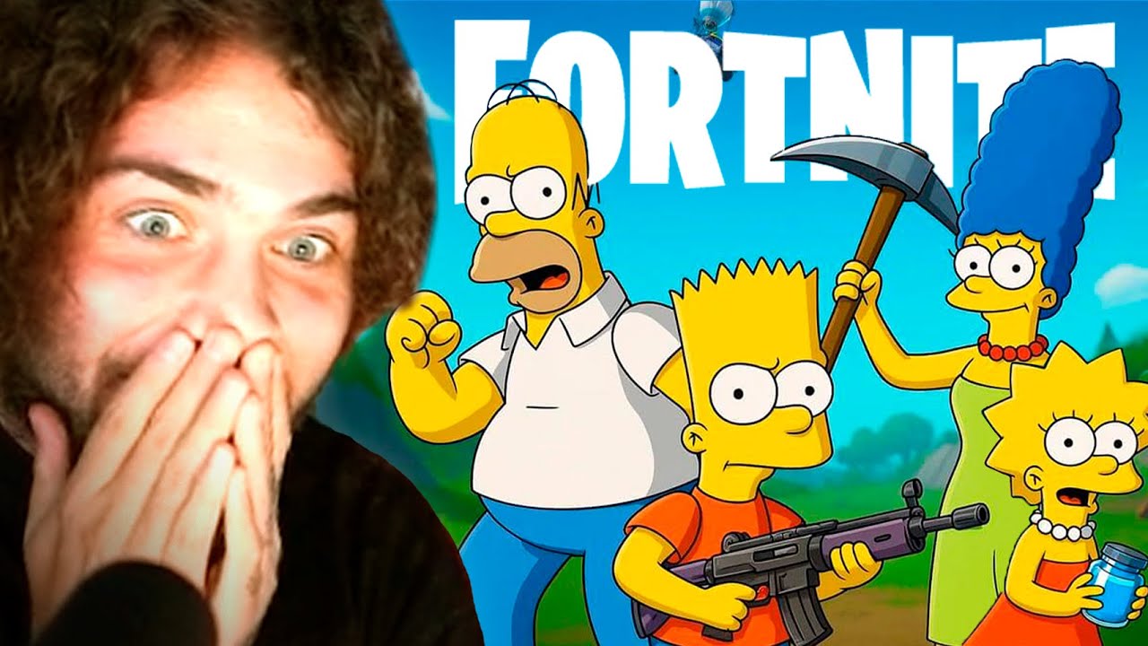 A NOVA SEASON DOS SIMPSONS NO FORTNITE É INCRÍVEL