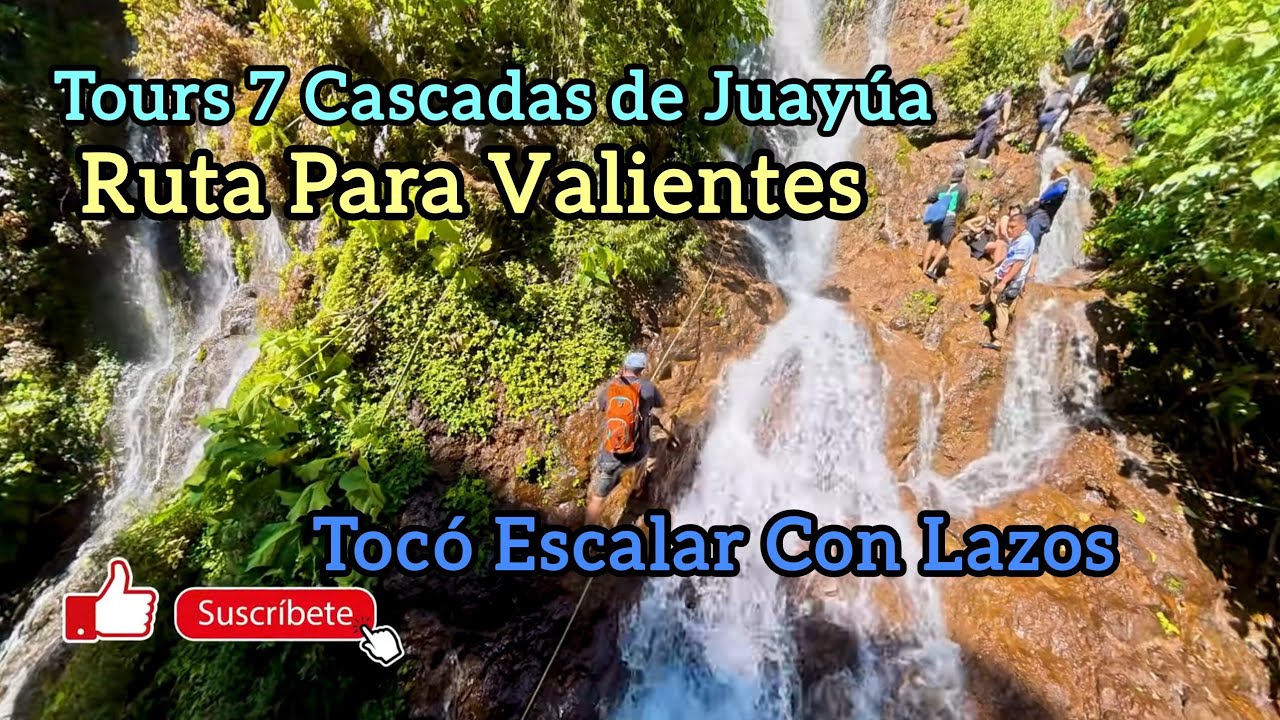 Tesoro Para Valientes En EL SALVADOR, Las 7 Cascadas de Juayúa En Sonsonate. 