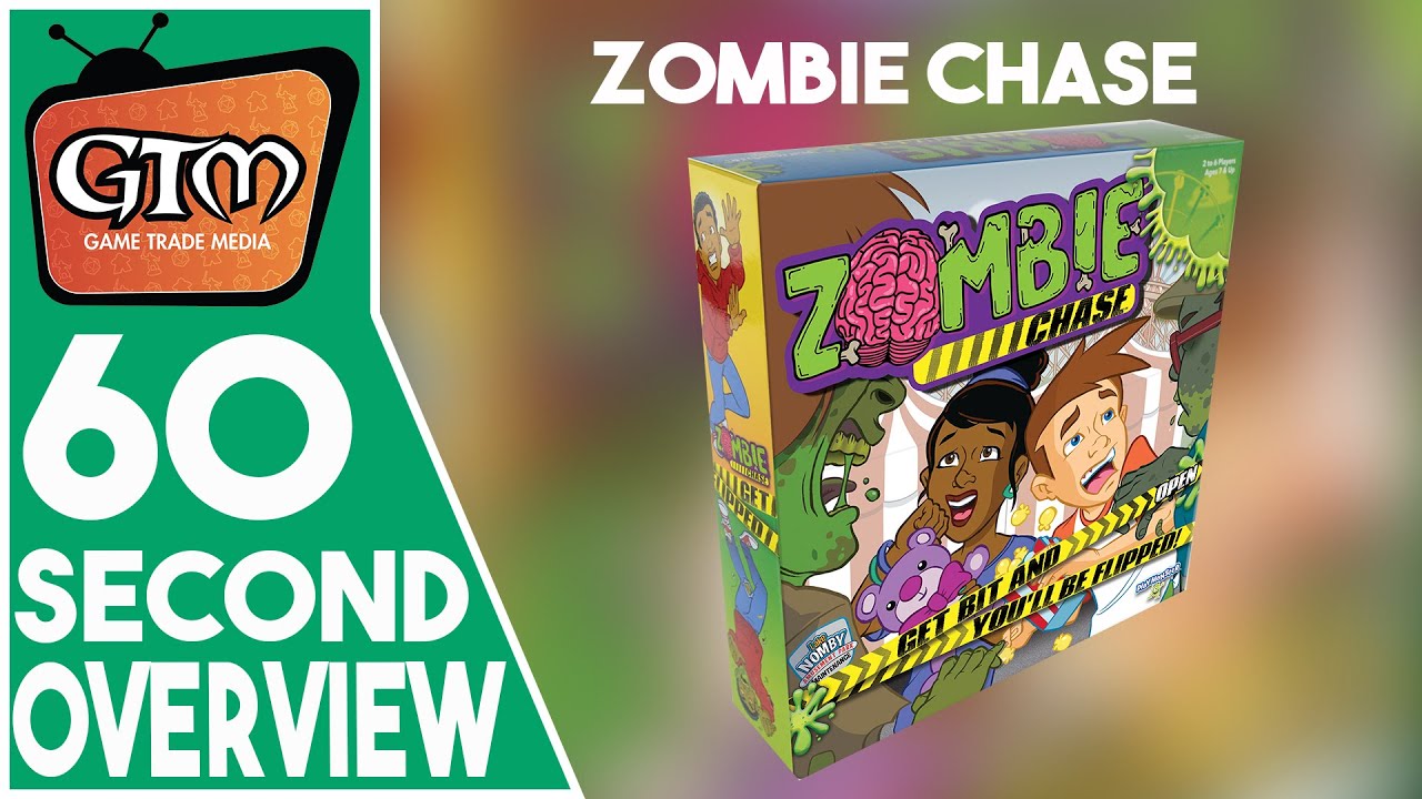 Zombie Chase by PlayMonster | Game Trade Minute | (A 60 Second #Tabletopgaming Snapshot)