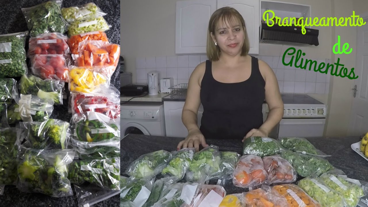 Técnica de Branqueamento e Congelamento de Alimentos 1ºvideo. | 100%VOCÊRECEITAS