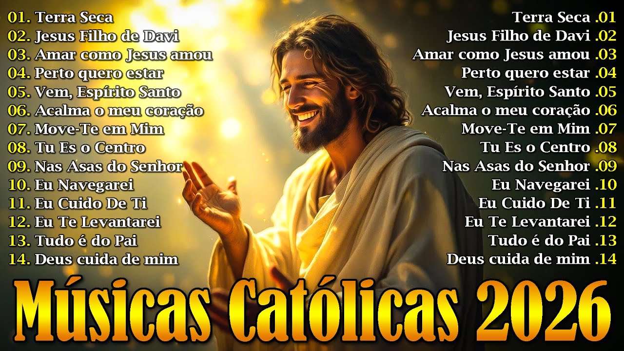 Músicas Católicas Mais Tocadas de 2026 💚 O Melhor do Louvor 🎶
