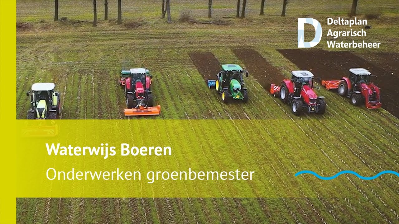 Demo mechanisch onderwerken groenbemester