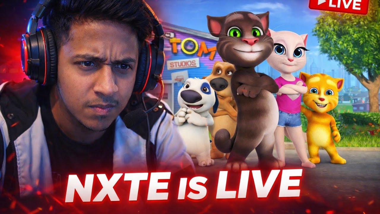 talking  tom is live🔴 #kids #enjoy #tom #talkingtom #shortfeed #live