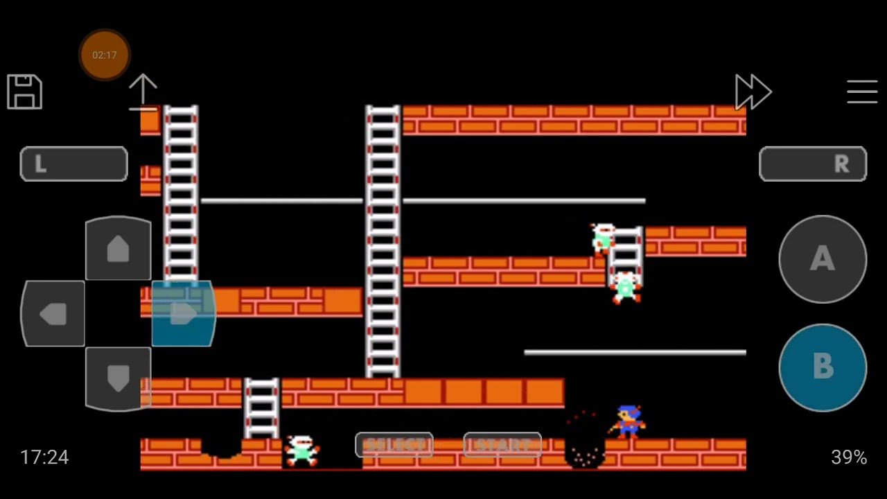 Lode Runner (GBA) - Stage 2