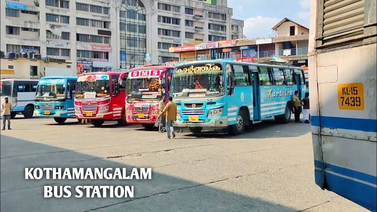 Kothamangalam Municipal Bus Stand, Ernakulam District, Kerala