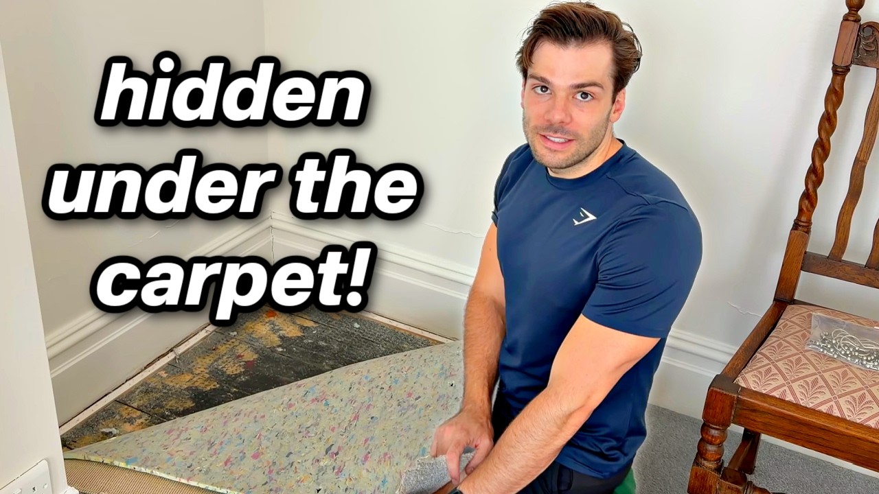 I Couldn't Believe What Was Hidden Under the Carpet... 🏡