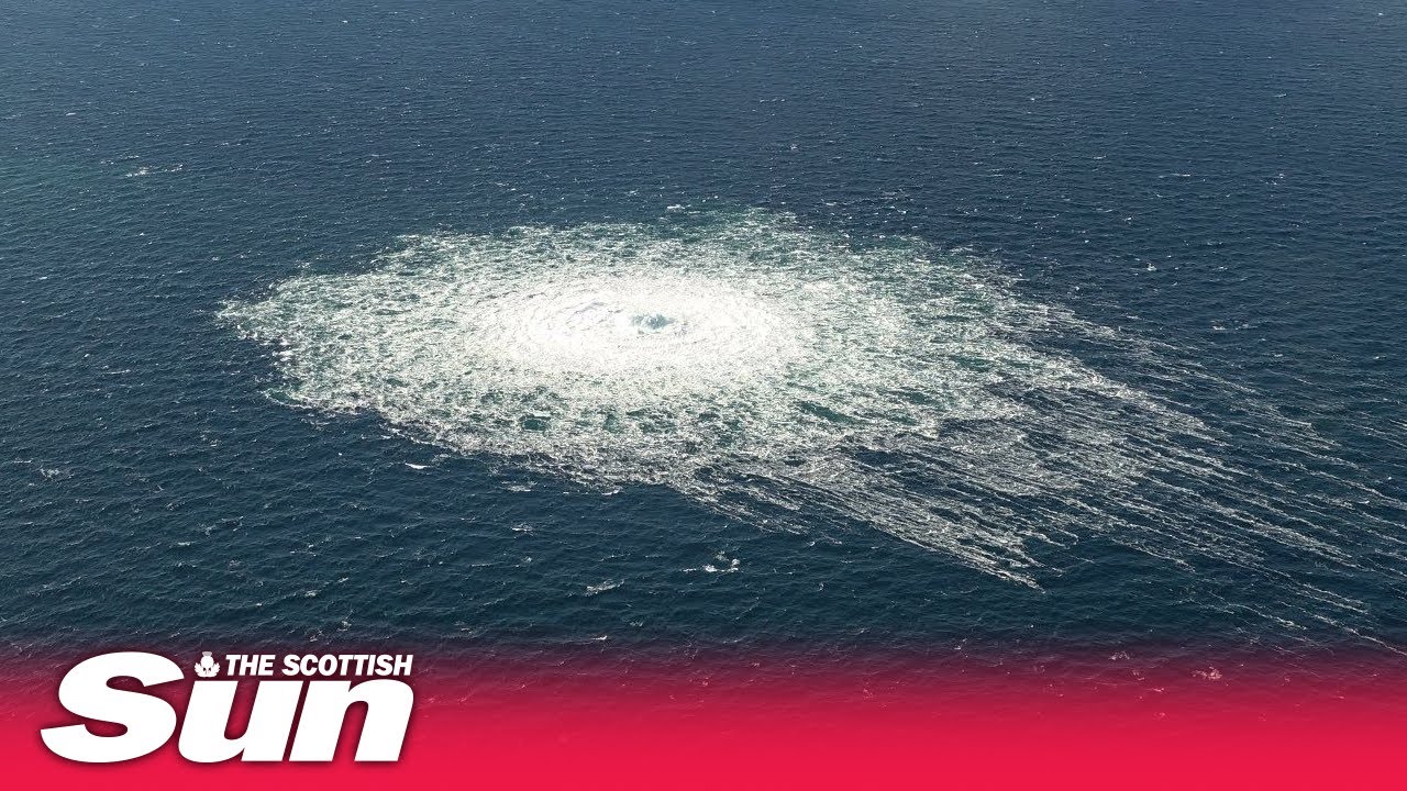 Fears of sabotage as Nord Stream gas pipeline leaks into Baltic Sea