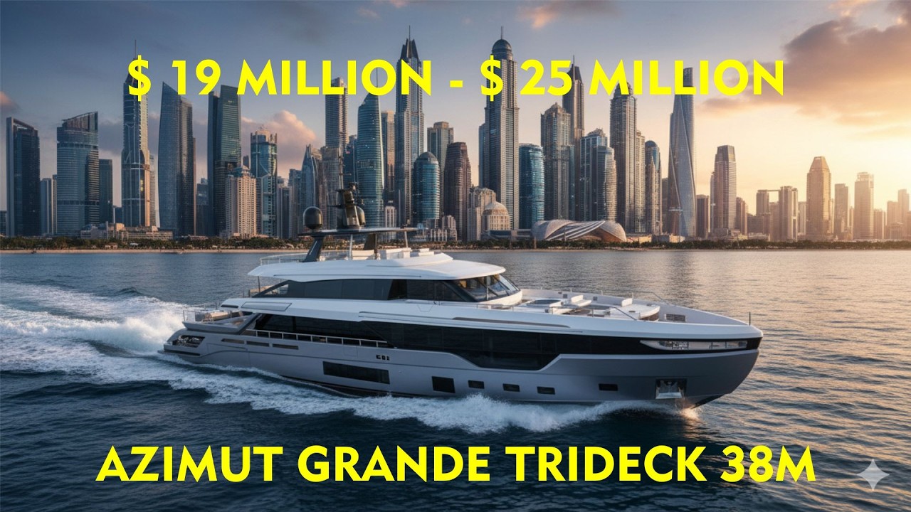 Azimut Grande Trideck 38M: The Future of the Seas