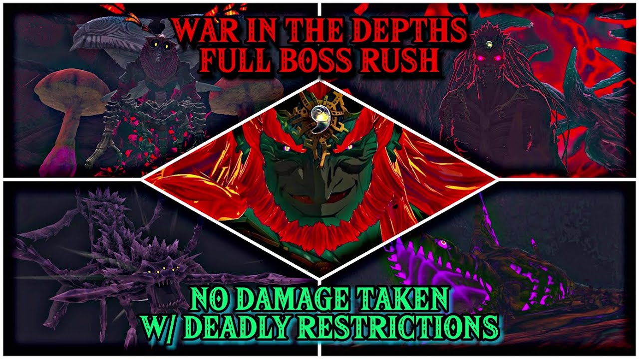 STRAIGHT TO THE FINAL BOSS (Full Boss Rush) - NO DAMAGE W/RESTRICTIONS | Zelda: Tears of the Kingdom