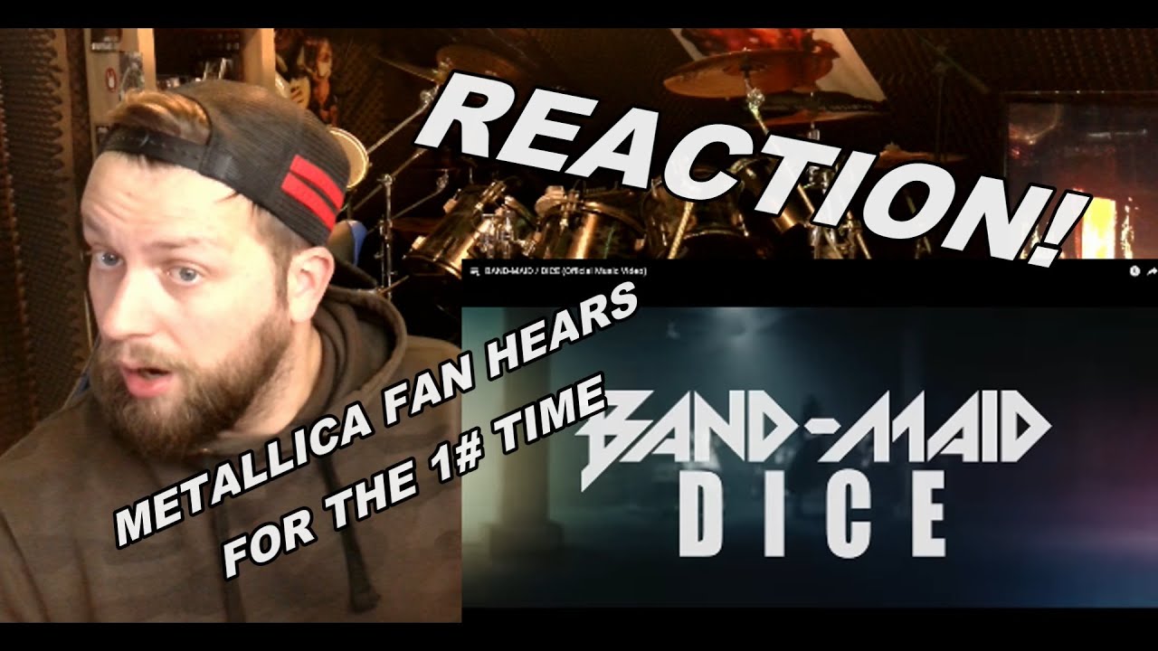 METALLICA FAN hears BAND-MAID (for the first Time) REACTION #bandmaid