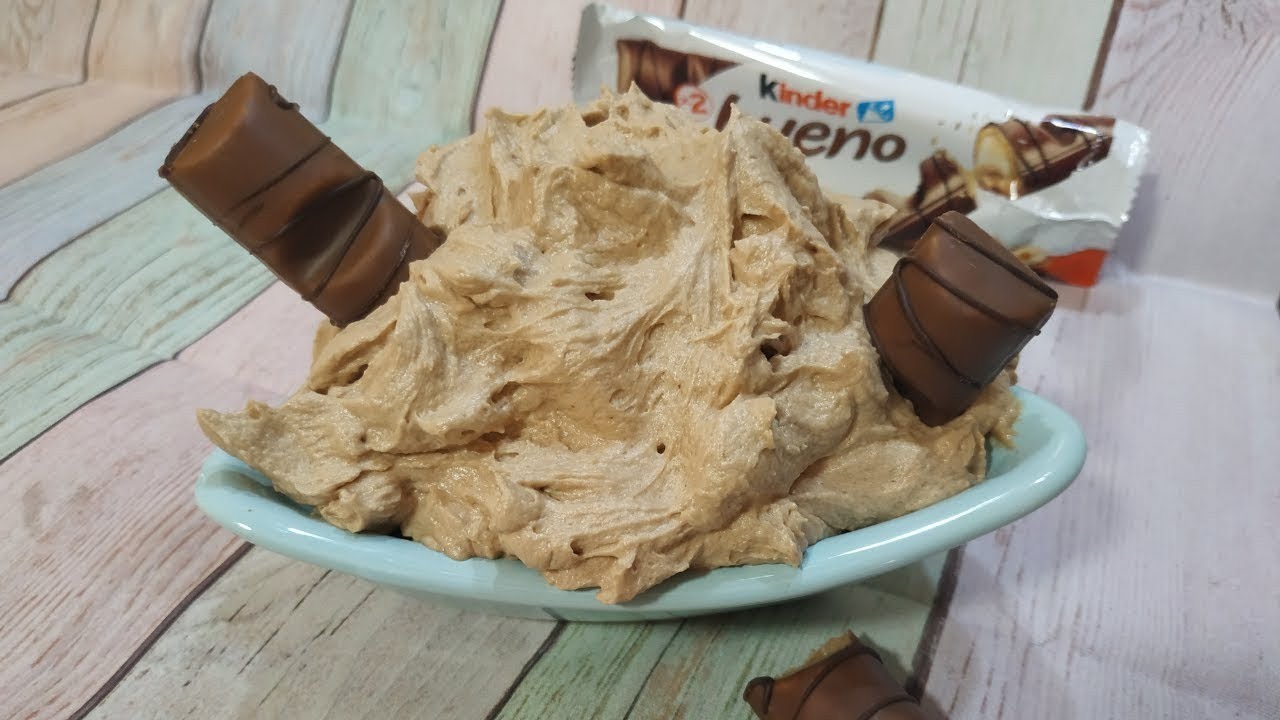 RELLENO O GANACHE DE KINDER BUENO, perfecto para tus elaboraciones dulces, con Mambo!!!
