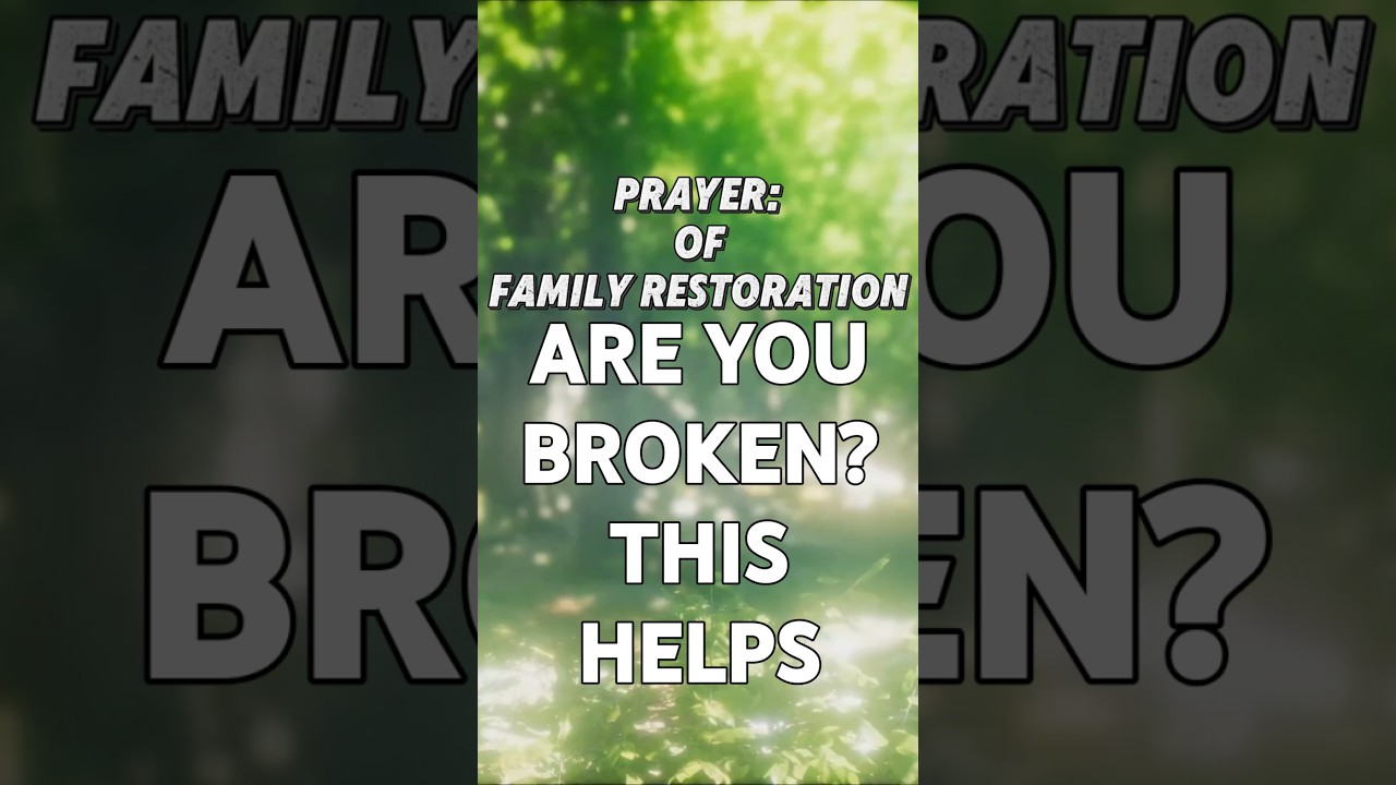 "No Broken Pieces God Can't Mend" 
