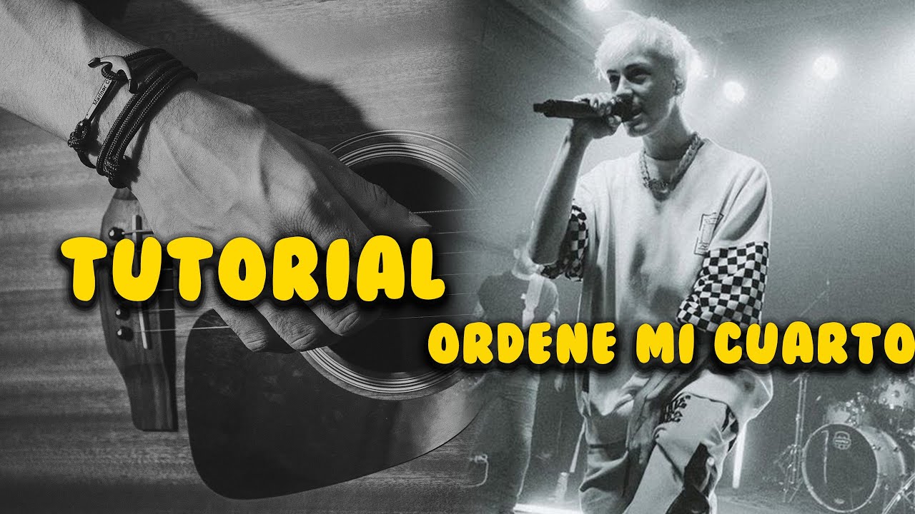 SEVEN KAYNE - Ordene Mi Cuarto || Tutorial guitarra (Bien explicado)