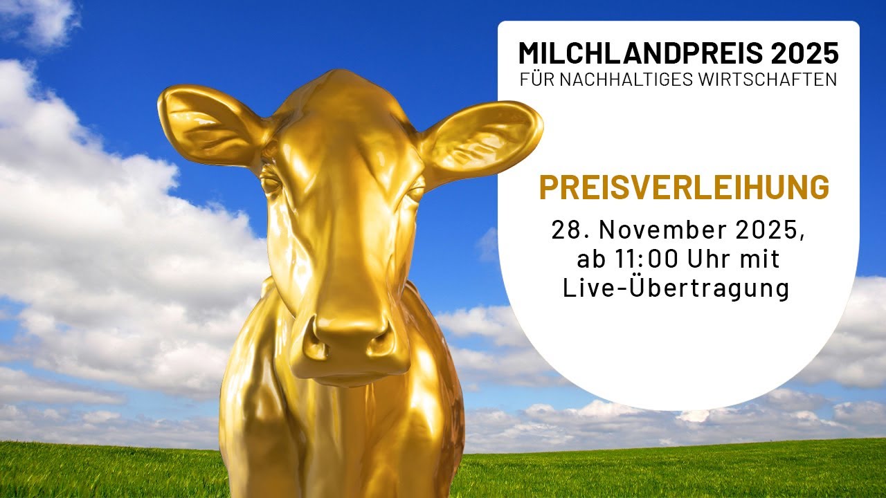 Milchlandpreis 2025 – Die Verleihung der Goldenen Olga