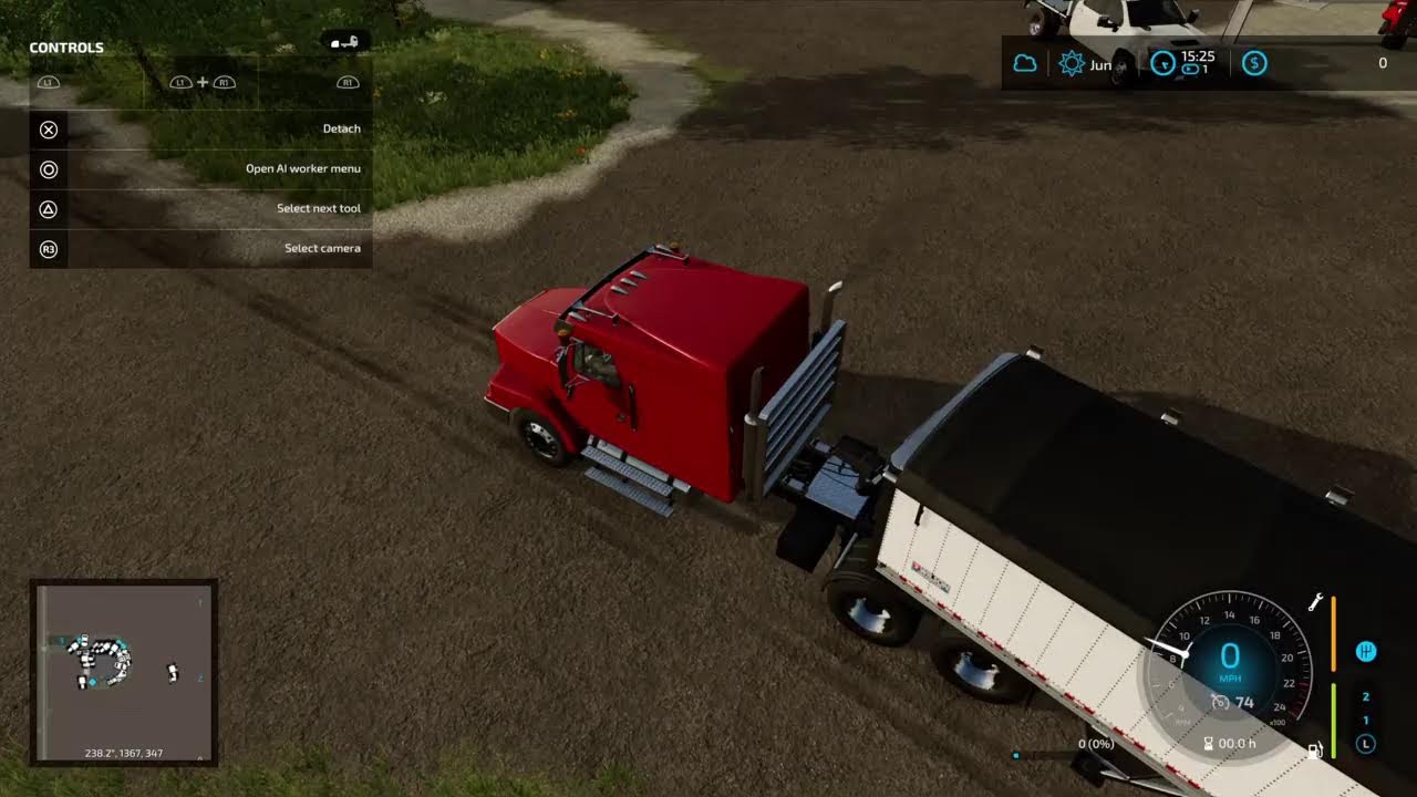 Farming with old equipment