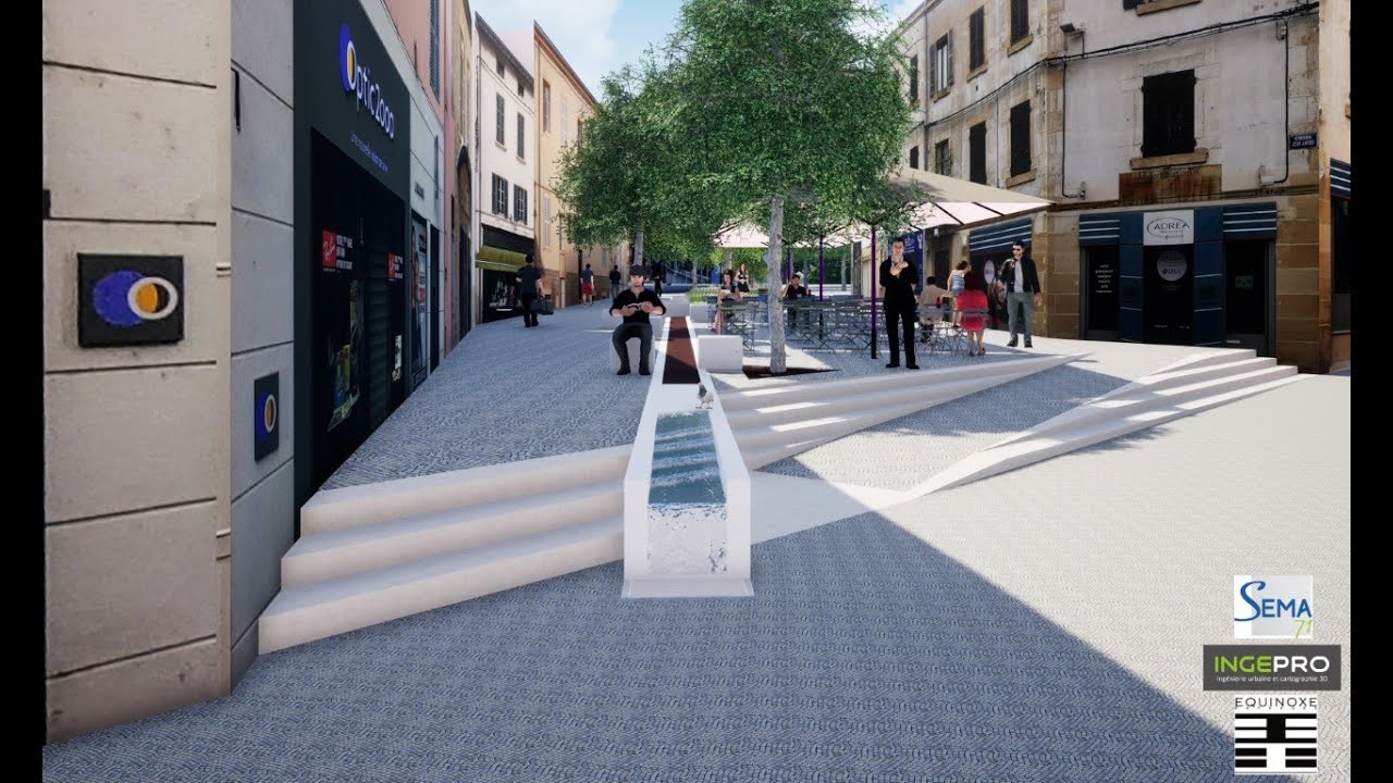 INGEPRO -  Paray le Monial - Présentation aménagements secteur Victor Hugo
