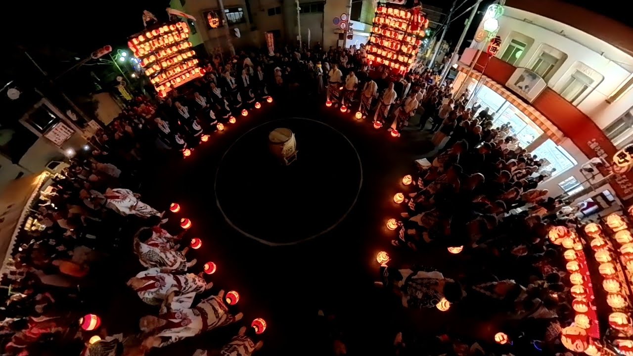 小浜の紋付祭り2025㉜(本祭り夜の部)連合提灯祭り新町取締り口上・三本締め‼️#祭り#日本酒#歴史#伝統#継承#神事