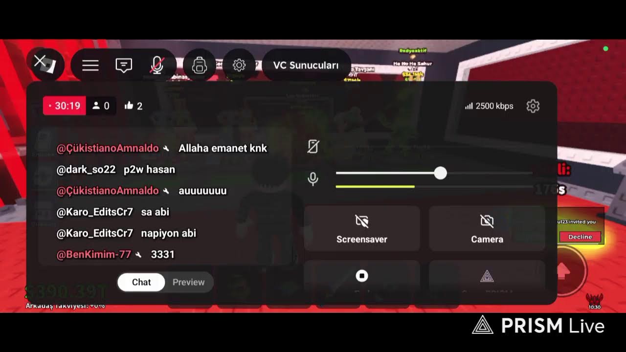 Live streaming of ReynarokTR