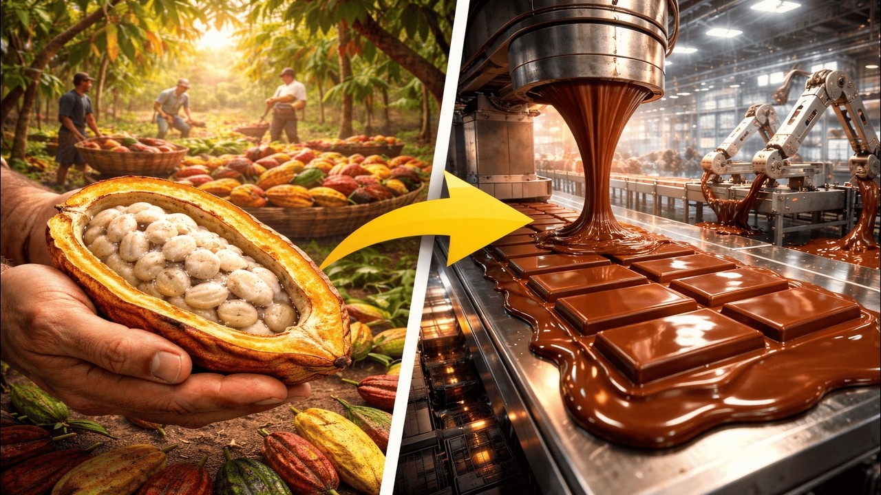 Exposing The Large-scale Chocolate Industry – From Cacao Farms to Candy Bars