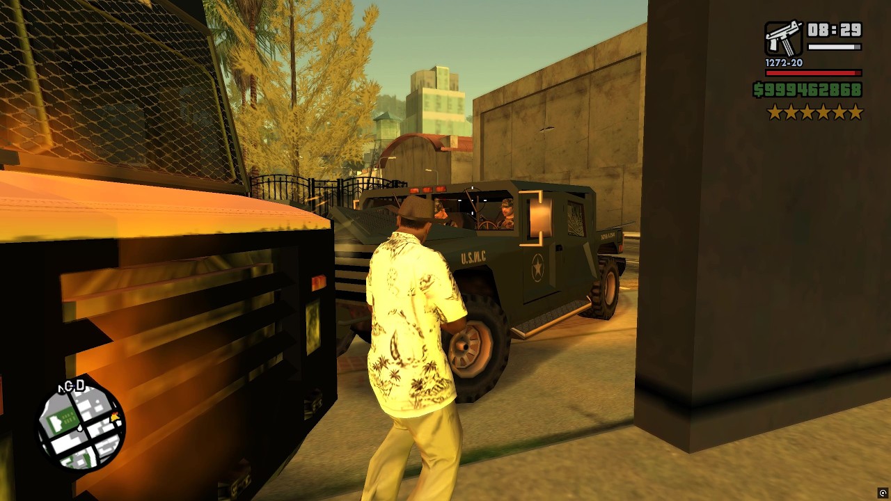 GTA San Andreas - Marina Shootout and Rampage + Six Star Escape