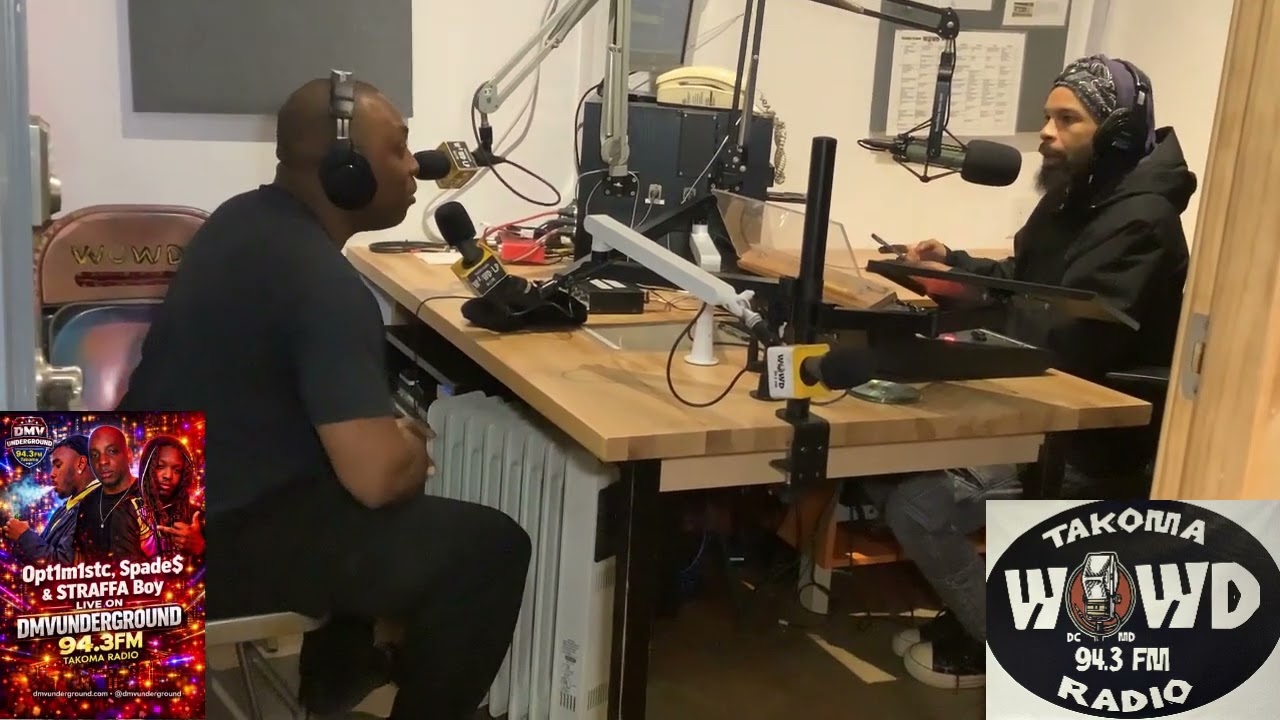 Spade$ live on 94.3 FM DMV Underground Radio 2/23/2026 clip 3