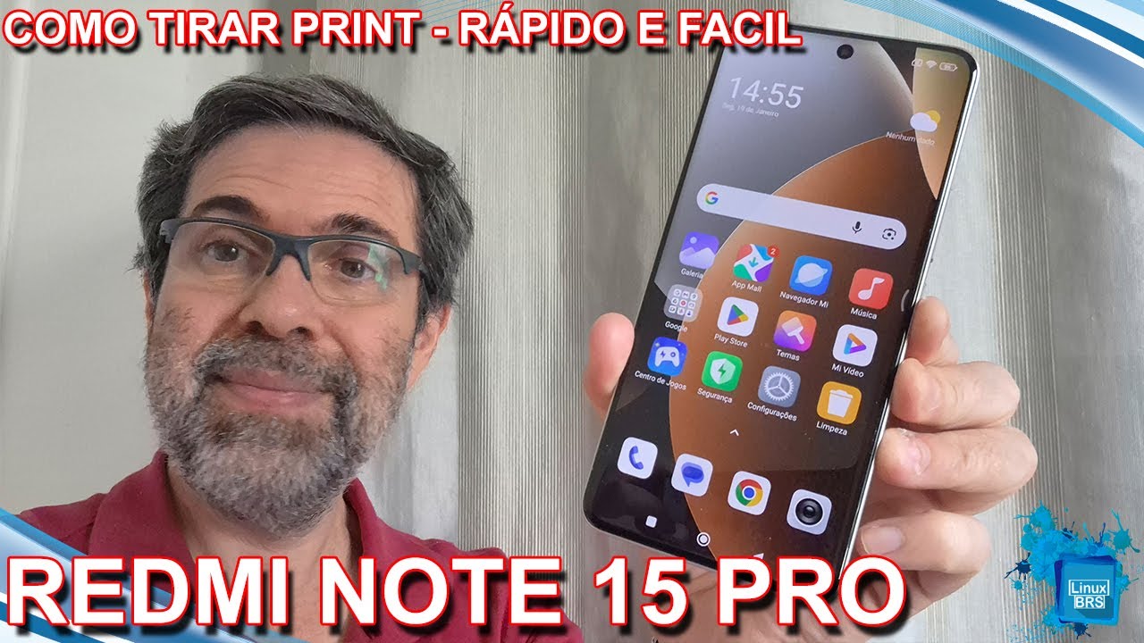 REDMI NOTE 15 PRO 4G - COMO TIRAR PRINT - RÁPIDO E FÁCIL