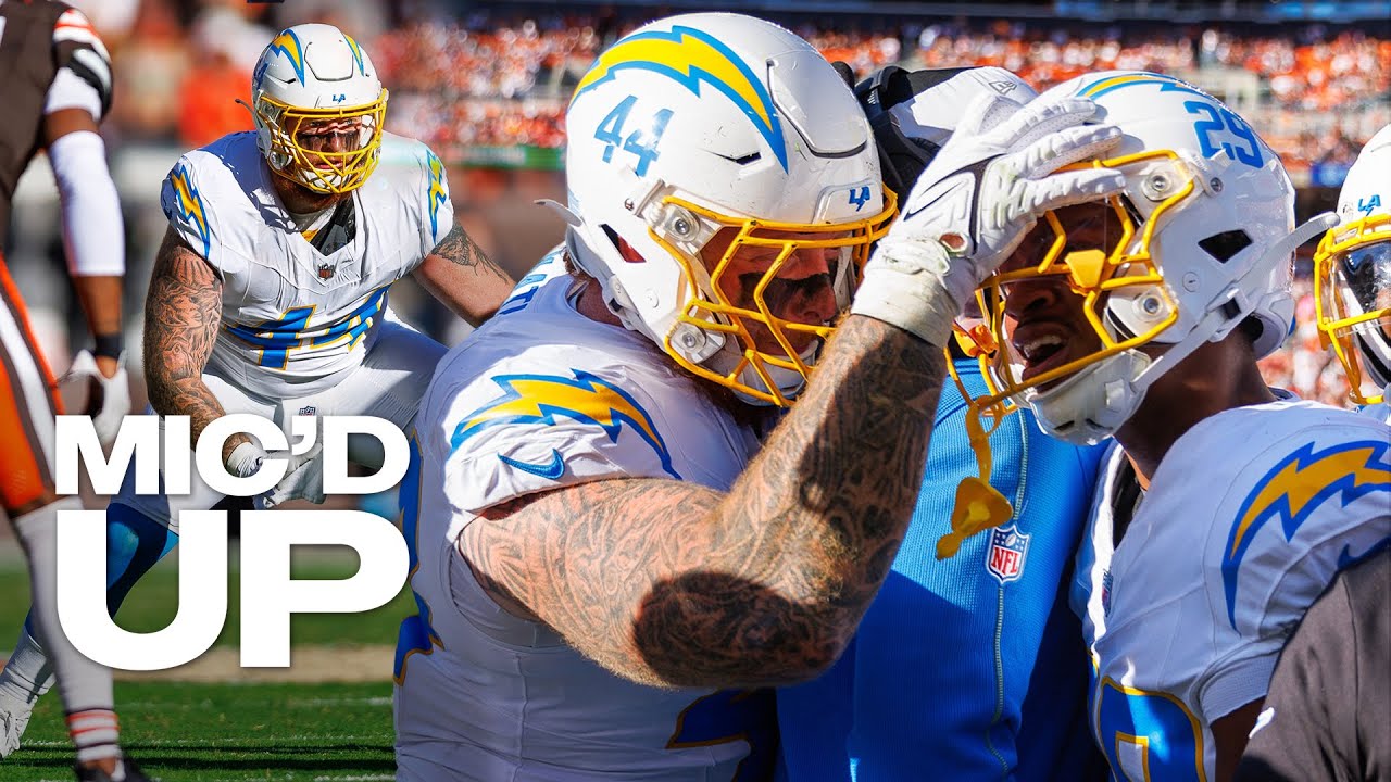 Mic'd Up: Scott Matlock "10's A Bad Man!" | LA Chargers