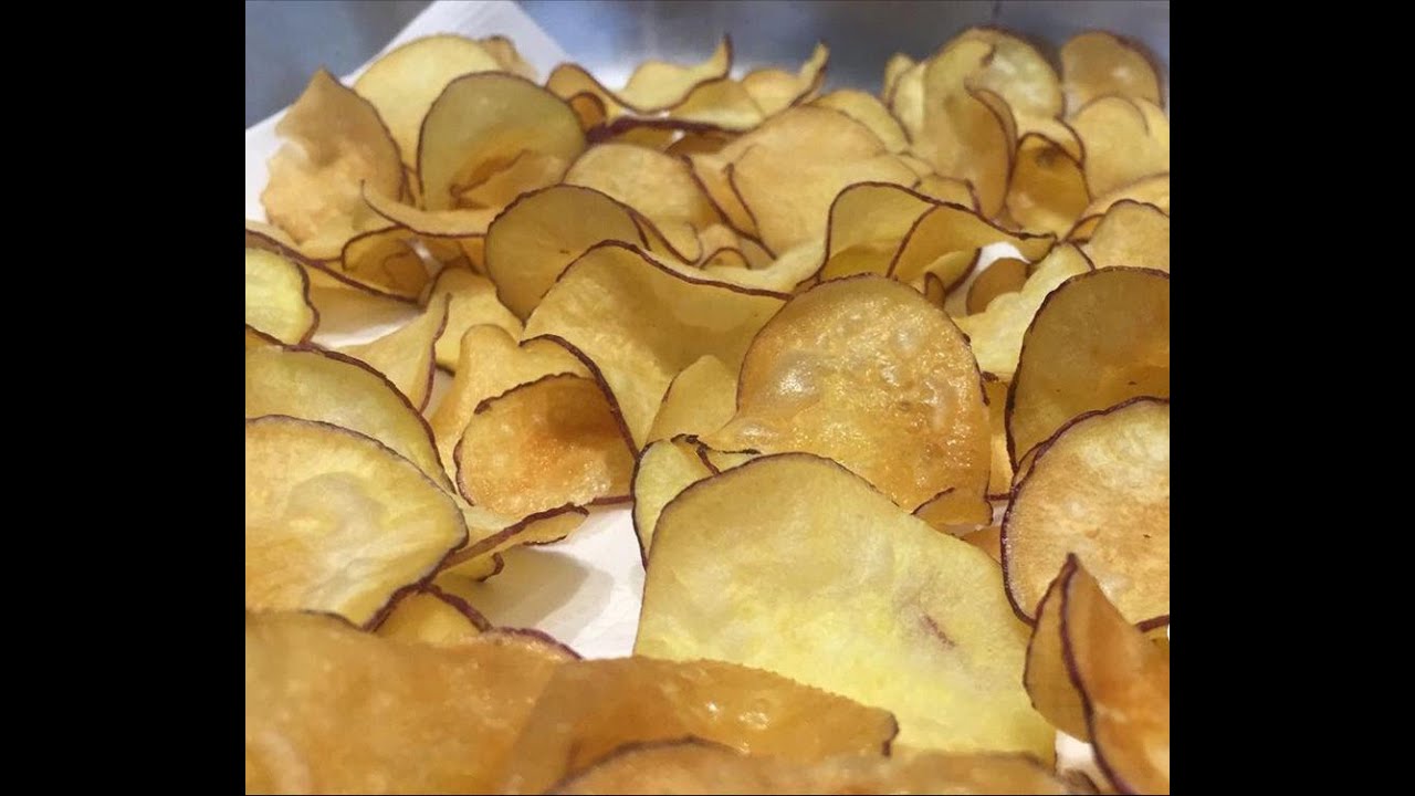 O MELHOR chips de Batata doce do Mundo!