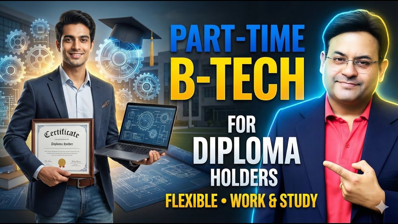 part time B Tech for diploma holders