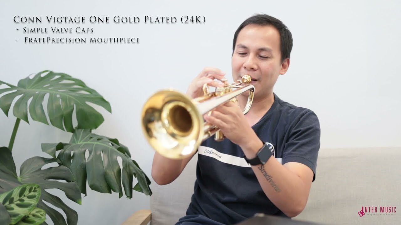 Conn Vintage One Trumpet Gold Plated (1B46GP) : Review