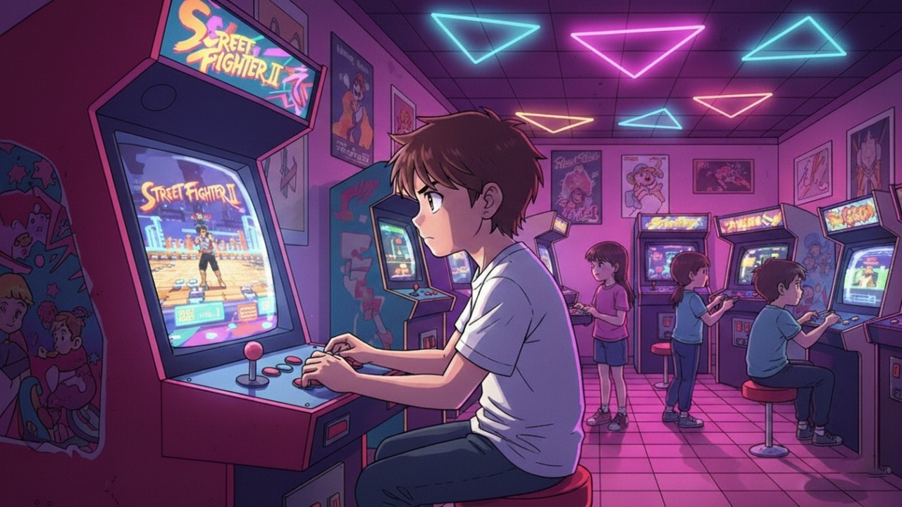 Lo-Fi Arcade Vibes 🕹️ • 8-Bit Chill from Retro Classics