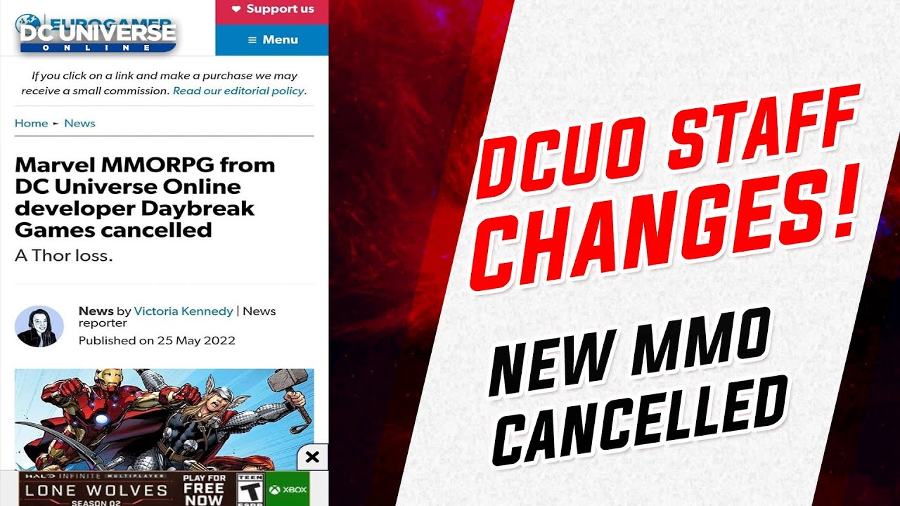 DCUO: Staff Changes & New Marvel MMO Cancelled