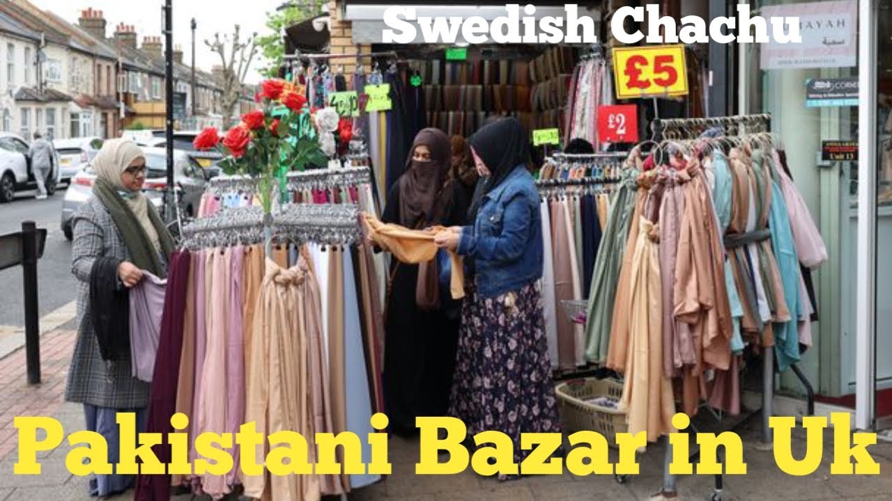 Pakistani Bazar in UK 🇵🇰🇬🇧@SwedishChachu