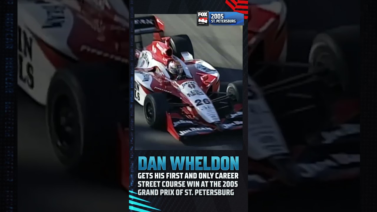 Dan Wheldon secured his first street course in 2005! 🏆 #indycar #2005 #stpetersburg