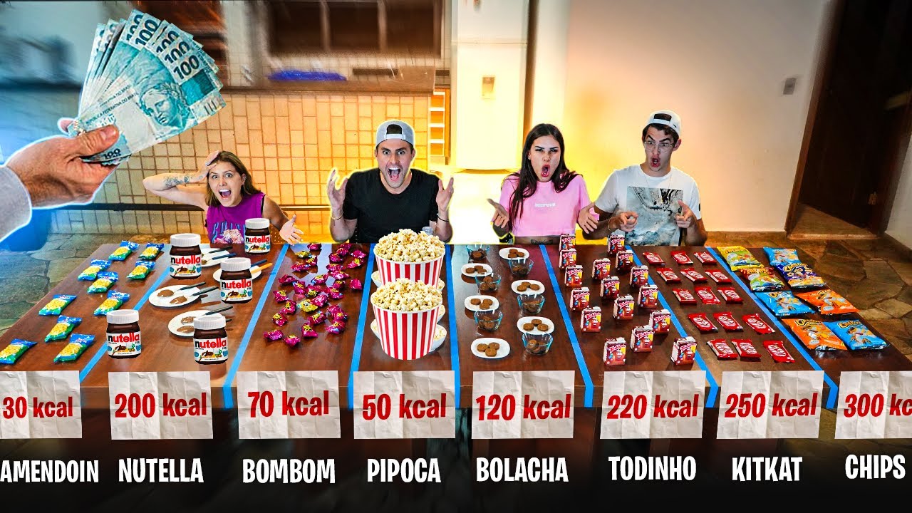 O QUE VOCÊ GANHAR DE CALORIA NESSE VÍDEO, EU PAGO!! [ REZENDE EVIL ]